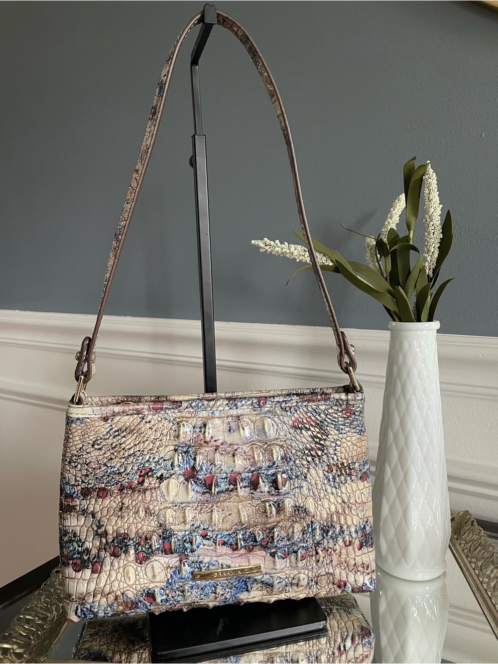 Brahmin Lorelei Melbourne Shoulder Bag- Stratus
